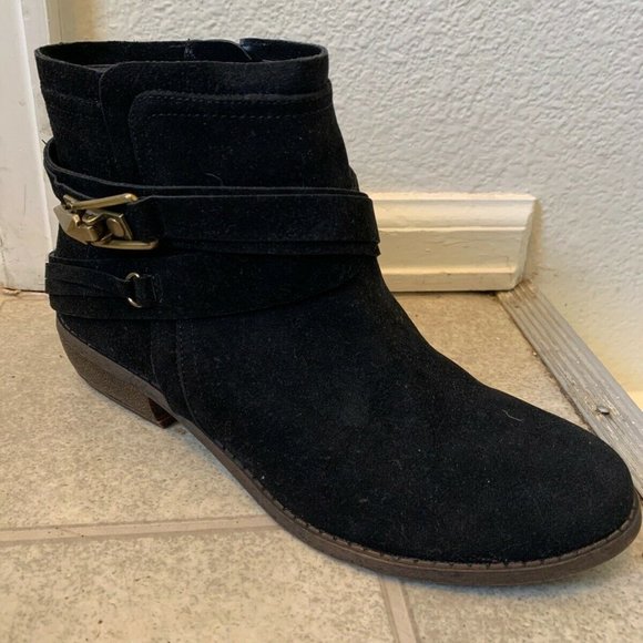 Fergalicious Ankle Booties Ankle Straps Sz 8 - Picture 3 of 8